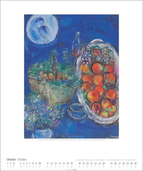 Produktbild: Marc Chagall Kalender 2027