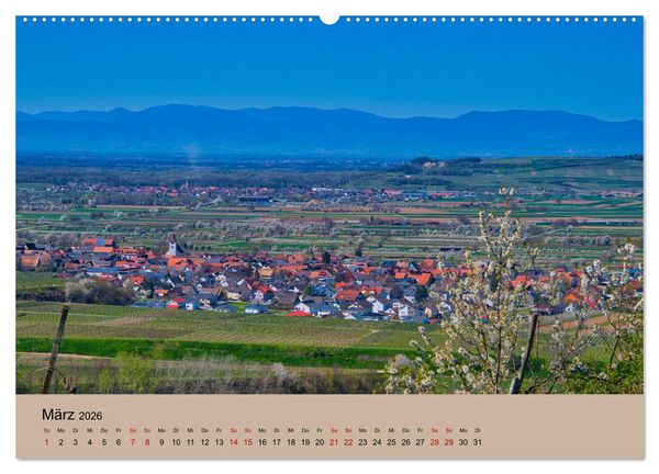Produktbild: Kaiserstuhlblicke (Wandkalender 2026 DIN A2 quer), CALVENDO Monatskalender