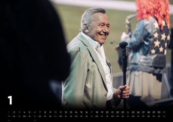 Produktbild: Fotojahreskalender Roland Kaiser 2027
