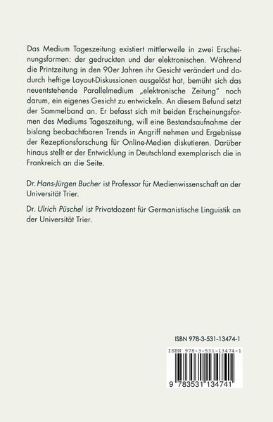 Produktbild: Die Zeitung zwischen Print und Digitalisierung
