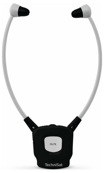 Produktbild: TechniSat STEREOMAN ISI 3 In Ear Kopfh&ouml;rer Funk, Bluetooth&reg; Schwarz Lautst&auml;rkeregelung HiFi