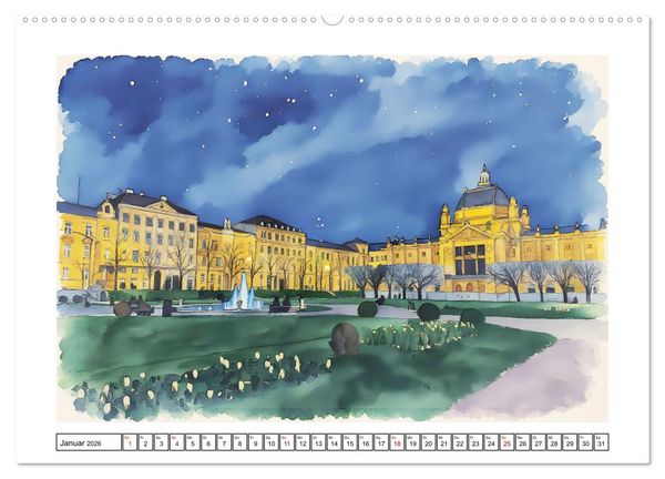 Produktbild: Vielf&auml;ltiges Urlaubsland Kroatien (Wandkalender 2026 DIN A2 quer), CALVENDO Monatskalender