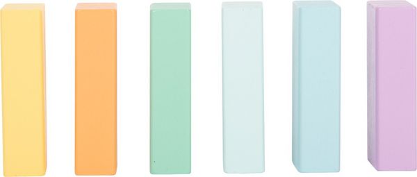 Produktbild: Holzbausteine Pastell