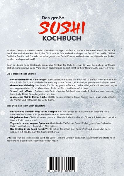 Produktbild: Das gro&szlig;e Sushi Kochbuch