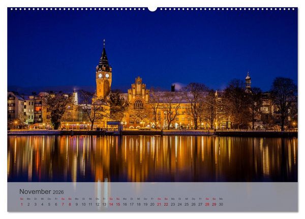 Produktbild: K&ouml;penick - Altstadt und Schlossinsel (Wandkalender 2026 DIN A2 quer), CALVENDO Monatskalender