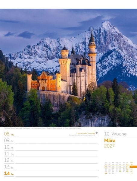 Produktbild: Faszination Alpenwelt Wochenplaner Kalender 2027