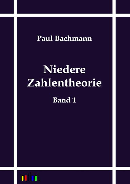 Produktbild: Niedere Zahlentheorie