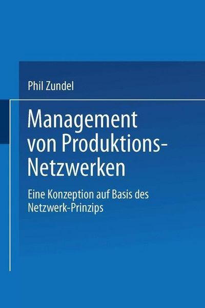Produktbild: Management von Produktions-Netzwerken