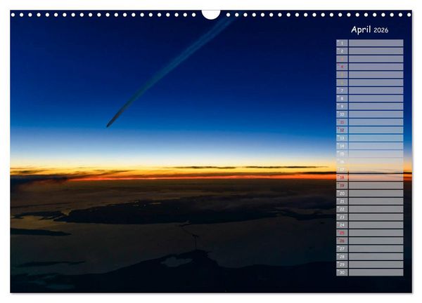 Produktbild: Colours of Flight - Stimmungen &uuml;ber den Wolken (Wandkalender 2026 DIN A3 quer), CALVENDO Monatskalender