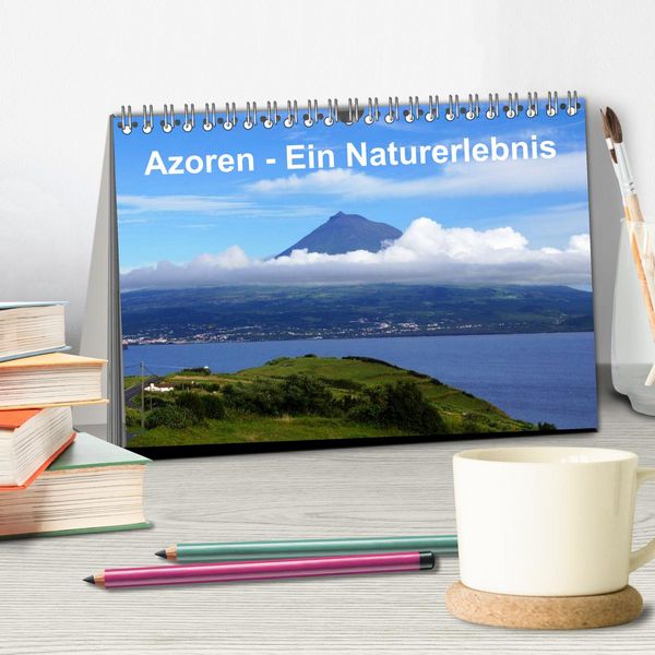 Produktbild: Azoren - Ein Naturerlebnis (Tischkalender 2026 DIN A5 quer), CALVENDO Monatskalender