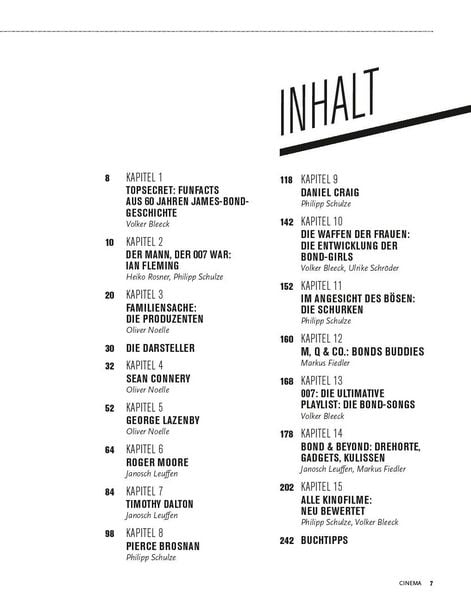 Produktbild: Cinema pr&auml;sentiert: Inside James Bond (Erweiterte Neuausgabe)