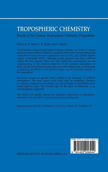 Produktbild: Tropospheric Chemistry