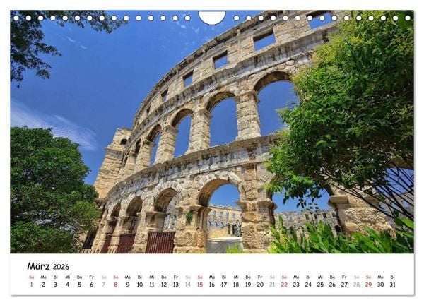 Produktbild: Istrien (Wandkalender 2026 DIN A4 quer), CALVENDO Monatskalender