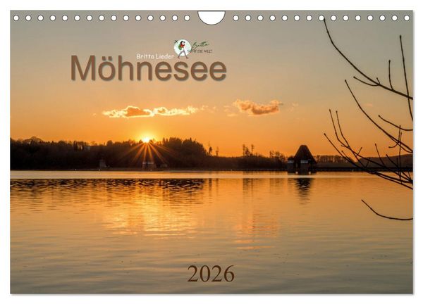 Möhnesee - das westfälische Meer (Wandkalender 2026 DIN A4 quer), CALVENDO Monatskalender