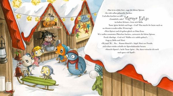 Produktbild: Die kleine Spinne Widerlich - Wundervolle Winterzeit - Sonderausgabe zu Weihnachten mit leckeren Rezepten und tollen Bastelideen