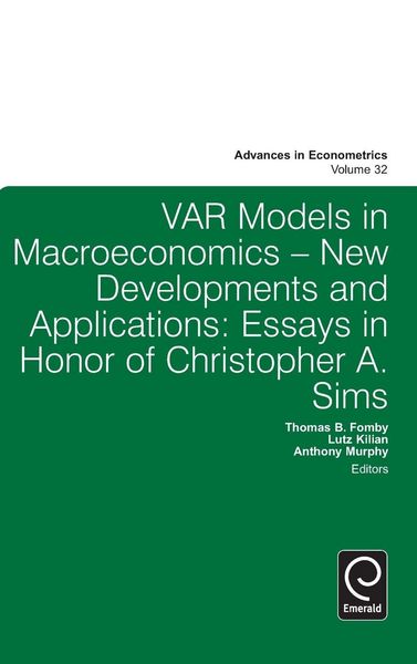 Produktbild: Var Models in Macroeconomics - New Developments and Applications