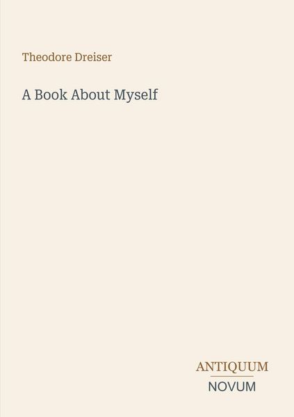 Produktbild: A Book About Myself