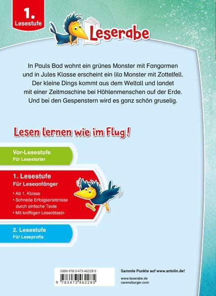 Leserabe Sonderausgaben - Witzige Monstergeschichten
