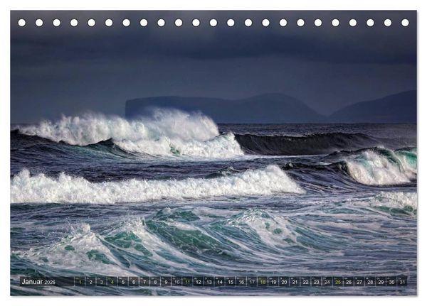 Produktbild: Wunderbares Schottland (Tischkalender 2026 DIN A5 quer), CALVENDO Monatskalender