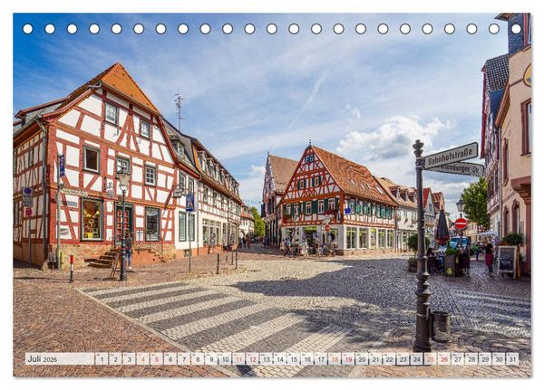 Produktbild: Seligenstadt Impressionen (Tischkalender 2026 DIN A5 quer), CALVENDO Monatskalender