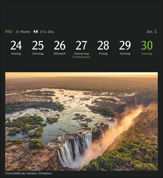 Produktbild: GEO Ferne Horizonte Postkartenkalender 2027 - Wochenkalender mit 53 Postkarten
