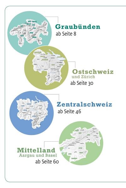 Produktbild: K&uuml;mmerly+Frey Erlebnis Schweiz E-Bike Touren - Velof&uuml;hrer