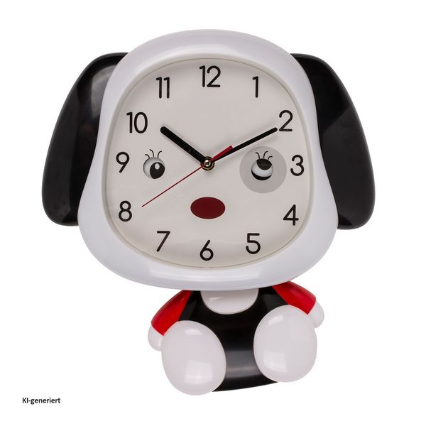 Produktbild: HTI-Living Wanduhr f&uuml;r Kinder Hund Wanduhr f&uuml;r Kinder Hund