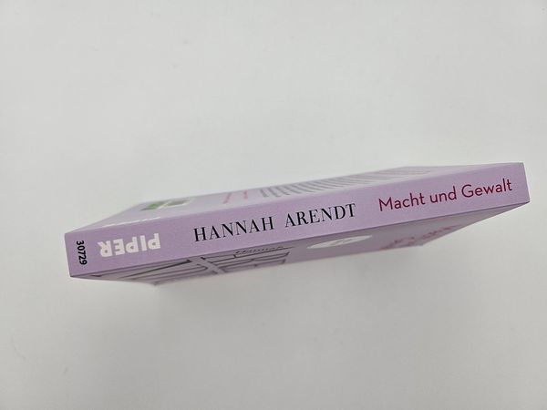 Hannah Arendt Gewalt Und Macht www.thalia.de