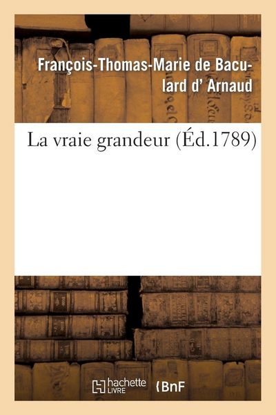 Produktbild: La vraie grandeur