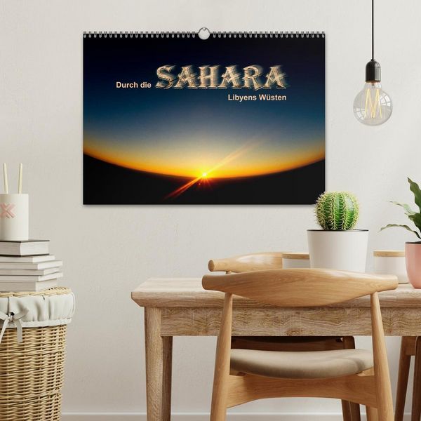 Produktbild: Durch die SAHARA - Libyens W&uuml;sten (Wandkalender 2026 DIN A3 quer), CALVENDO Monatskalender