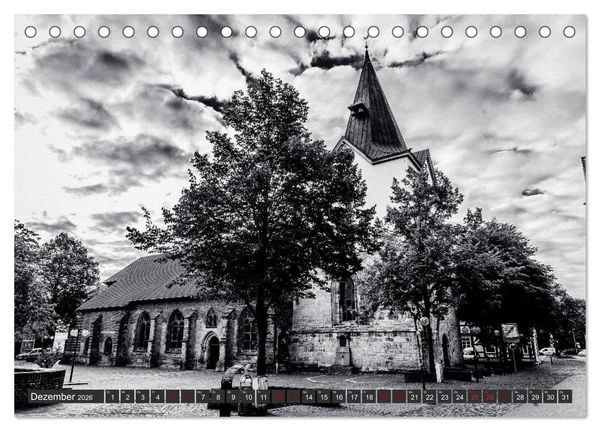 Produktbild: Ein Blick auf Neustadt am R&uuml;benberge (Tischkalender 2026 DIN A5 quer), CALVENDO Monatskalender