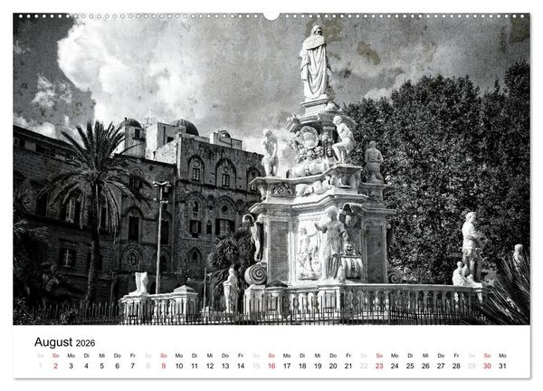Produktbild: Silberstein portr&auml;tiert Palermo (Wandkalender 2026 DIN A2 quer), CALVENDO Monatskalender