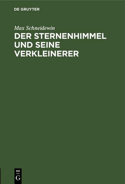 Produktbild: Der Sternenhimmel und seine Verkleinerer