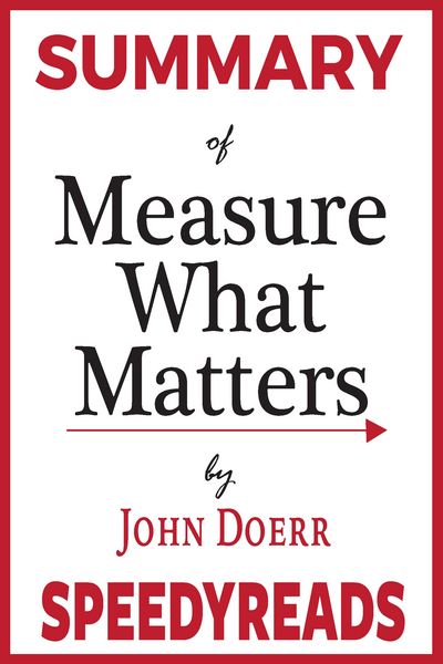 Produktbild: Summary of Measure What Matters