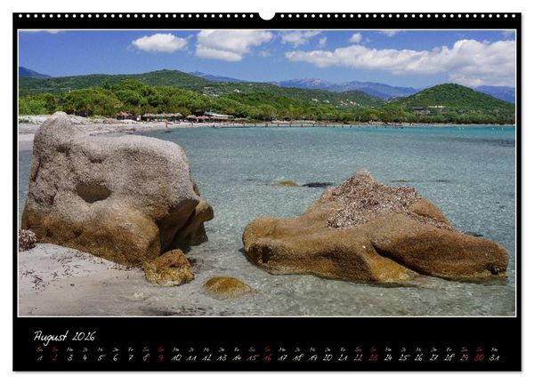 Produktbild: Korsika - Insel rauer Sch&ouml;nheit (Wandkalender 2026 DIN A2 quer), CALVENDO Monatskalender