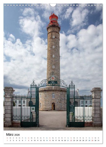 Produktbild: Leuchtt&uuml;rme an der Atlantikk&uuml;ste (Wandkalender 2026 DIN A3 hoch), CALVENDO Monatskalender