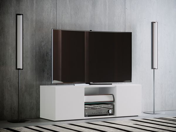 Produktbild: Holz TV Lowboard M&ouml;bel Fernsehschrank Lowina