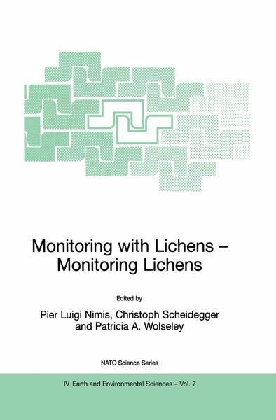 Produktbild: Monitoring with Lichens - Monitoring Lichens