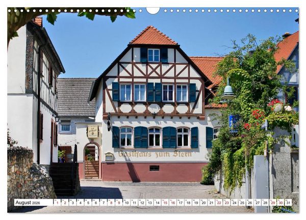 Produktbild: Fl&ouml;rsheim am Main vom Frankfurter Taxifahrer Petrus Bodenstaff (Wandkalender 2026 DIN A3 quer), CALVENDO Monatskalender