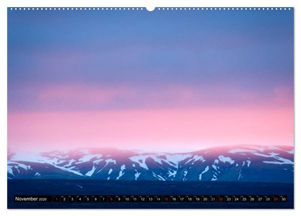 Produktbild: Island (Wandkalender 2026 DIN A2 quer), CALVENDO Monatskalender