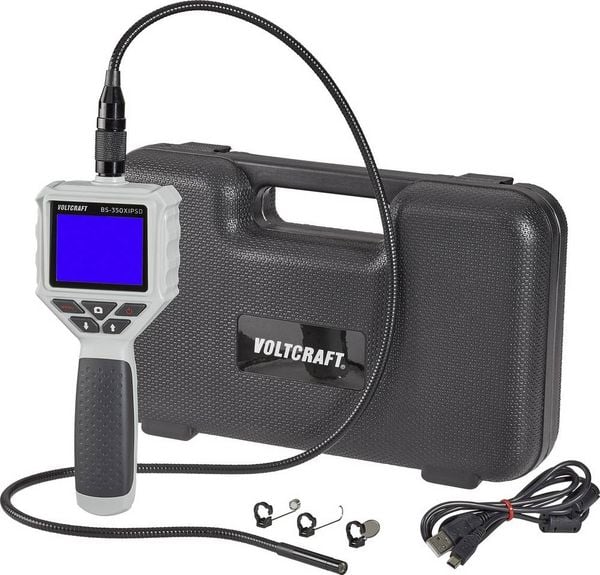 Produktbild: VOLTCRAFT BS-350XIPSD Endoskop Sonden-&Oslash;: 8mm Sonden-L&auml;nge: 88cm