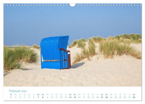 Produktbild: Moin Borkum (Wandkalender 2026 DIN A3 quer), CALVENDO Monatskalender