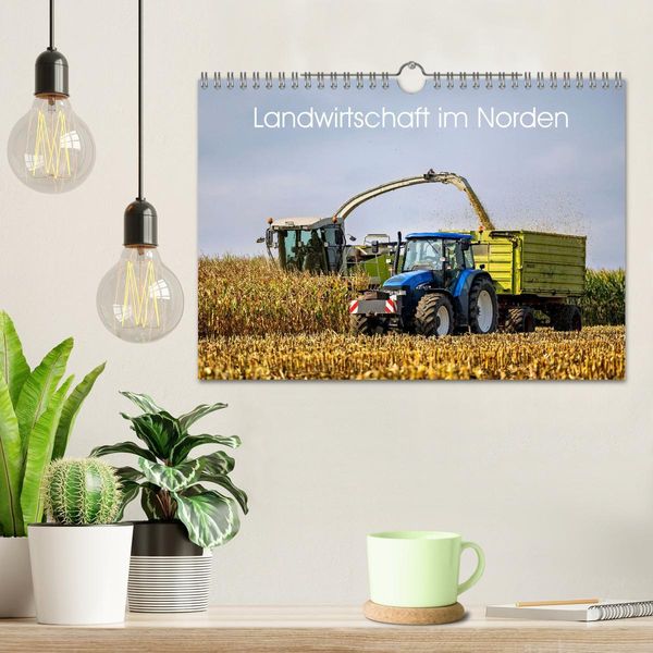 Produktbild: Landwirtschaft im Norden (Wandkalender 2026 DIN A4 quer), CALVENDO Monatskalender