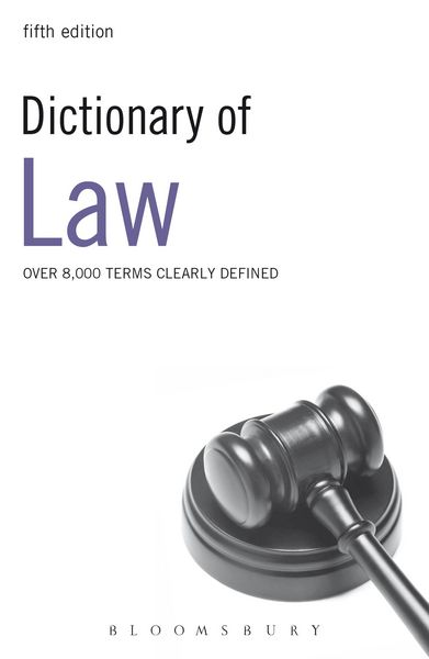 Produktbild: Dictionary of Law