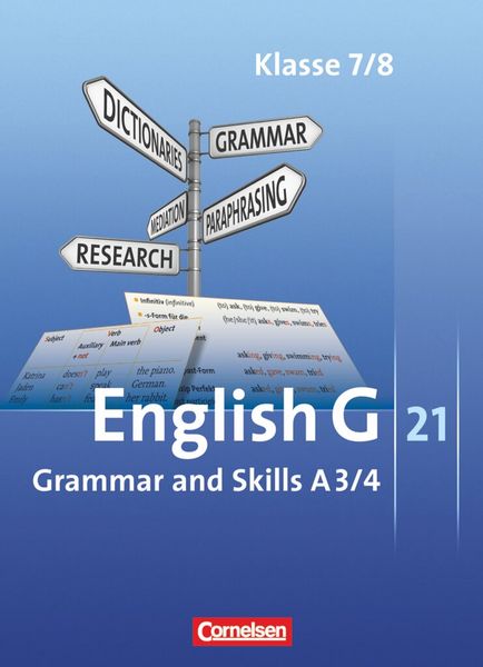 Produktbild: English G 21 - Ausgabe A - Band 3/4: 7./8. Schuljahr