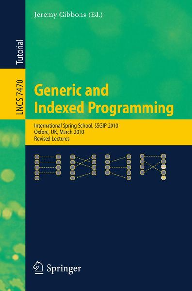 Produktbild: Generic and Indexed Programming