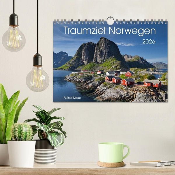 Produktbild: Traumziel Norwegen 2026 (Wandkalender 2026 DIN A4 quer), CALVENDO Monatskalender
