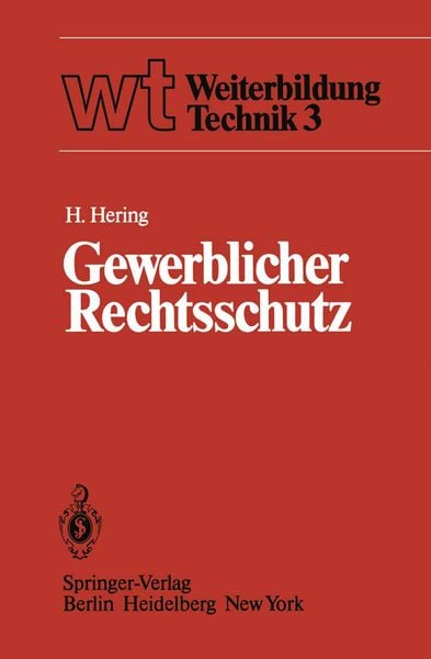 Produktbild: Gewerblicher Rechtsschutz