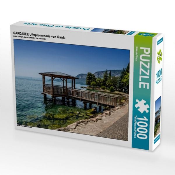 Produktbild: CALVENDO Puzzle GARDASEE Uferpromenade von Garda | 1000 Teile Lege-Gr&ouml;&szlig;e 64x48cm Foto-Puzzle f&uuml;r gl&uuml;ckliche Stunden