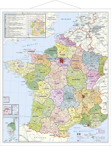 Departement Frankreich Plano-Karte, Buch von Heinrich Stiefel, Stiefel Eurocart, 978-3-929627-90-9